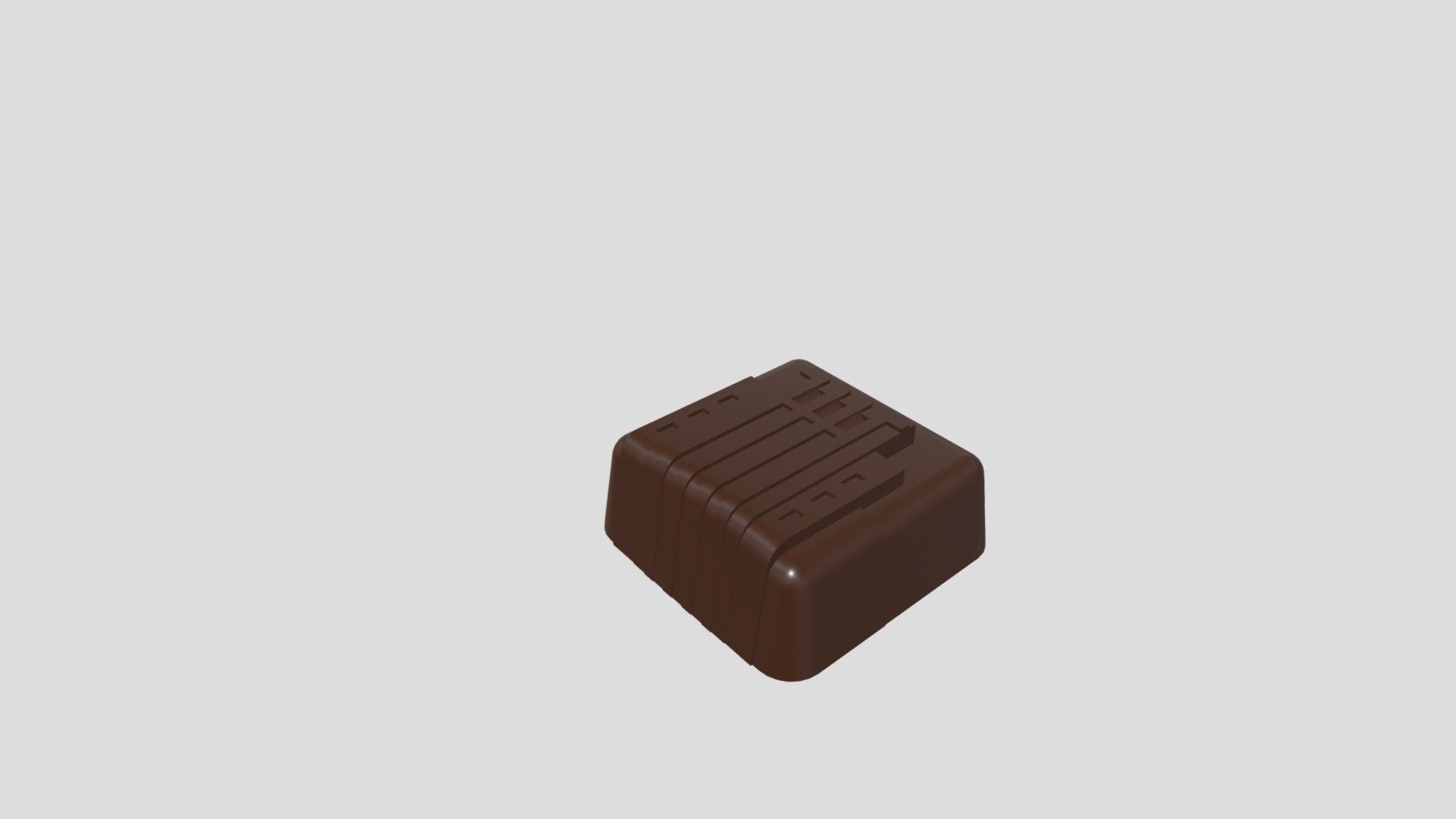 Fitz Chocolate 3d model