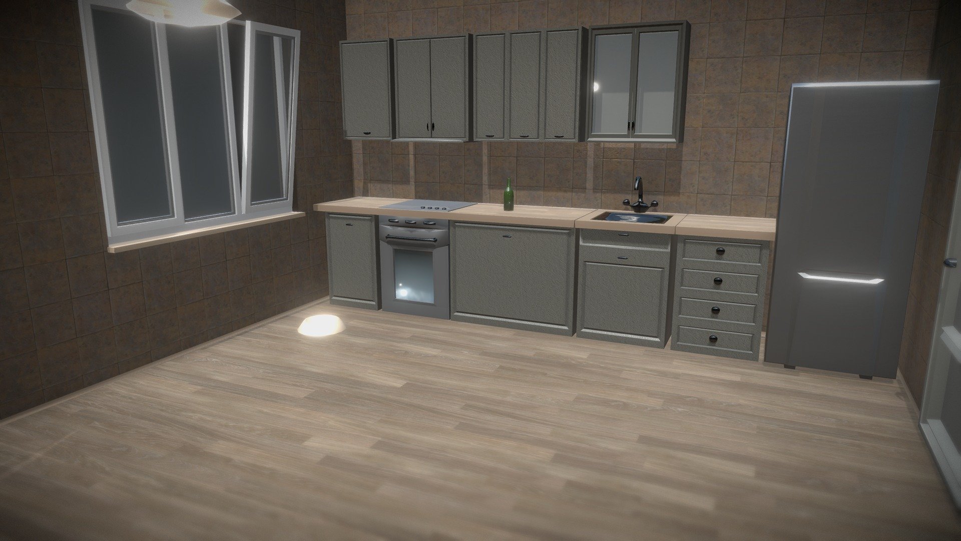 Kitchen 3d model