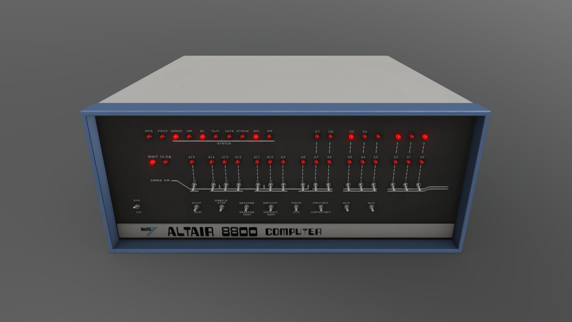 Altair 8800 3d model