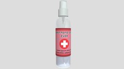 hand sanitiser spray