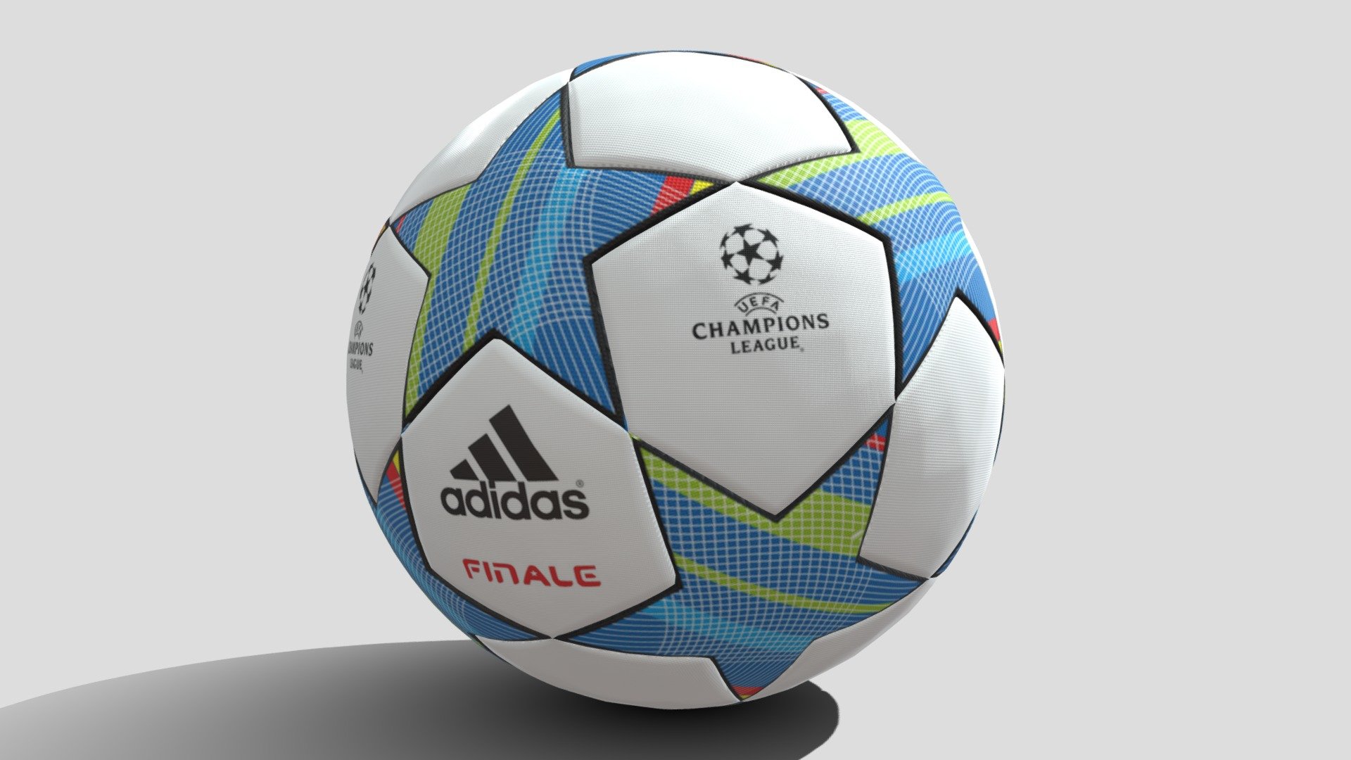 Soccer Ball Adidas Finale 3d model