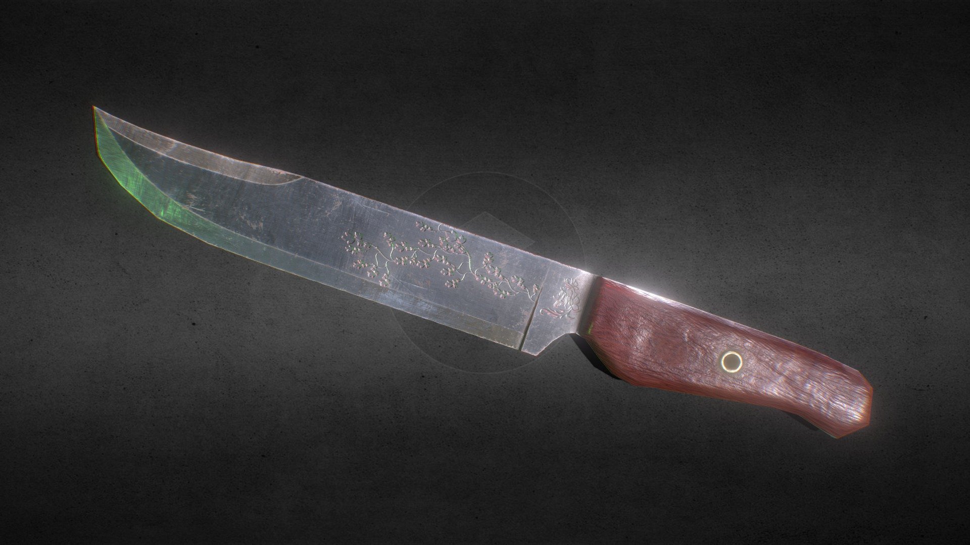 knife (gamemodel) 3d model