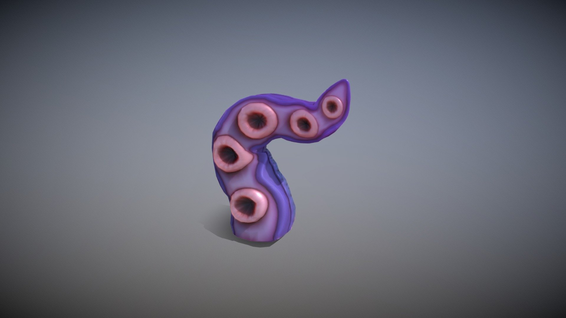 Tentacle Monster 3d model