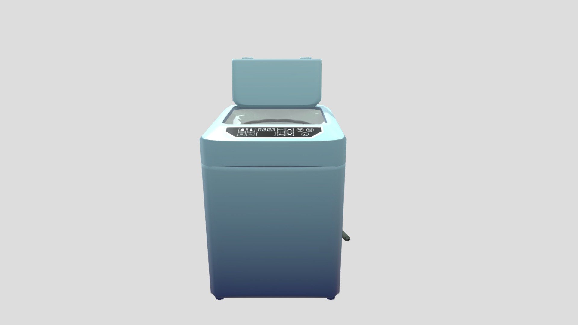 Stylized Washing Machine 3d model