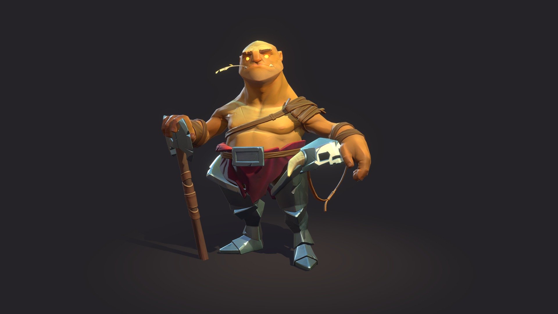 Orc Warrior 3d model