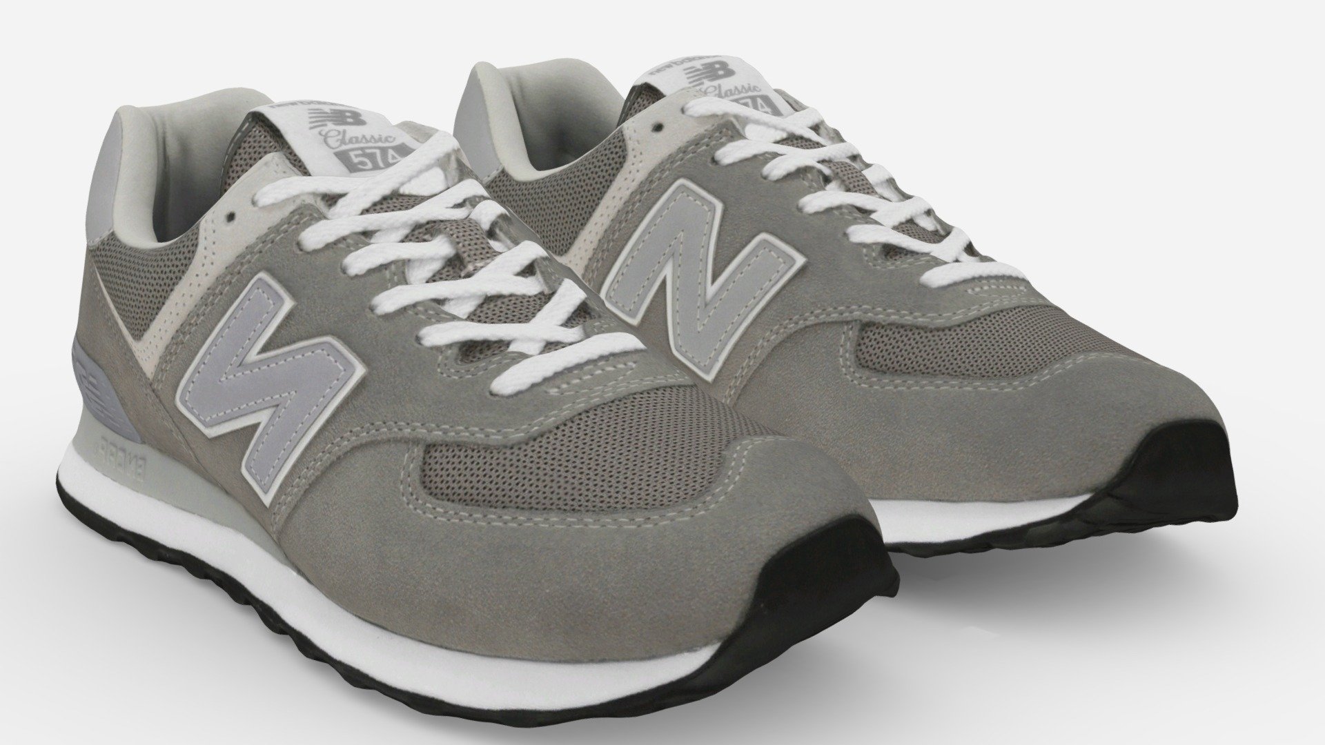 New Balance 574 sneaker 3d model