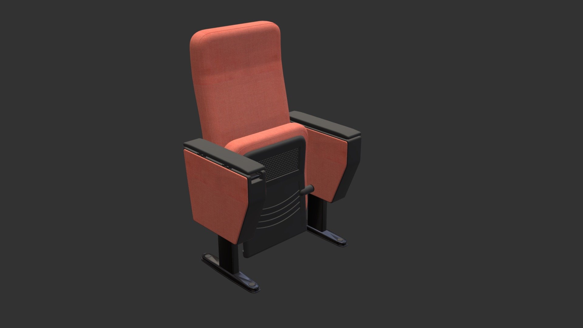 Chair Auditorium 3d model