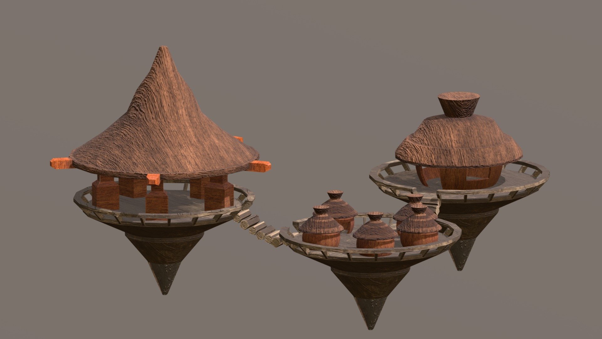 Jasperio Village 3d model