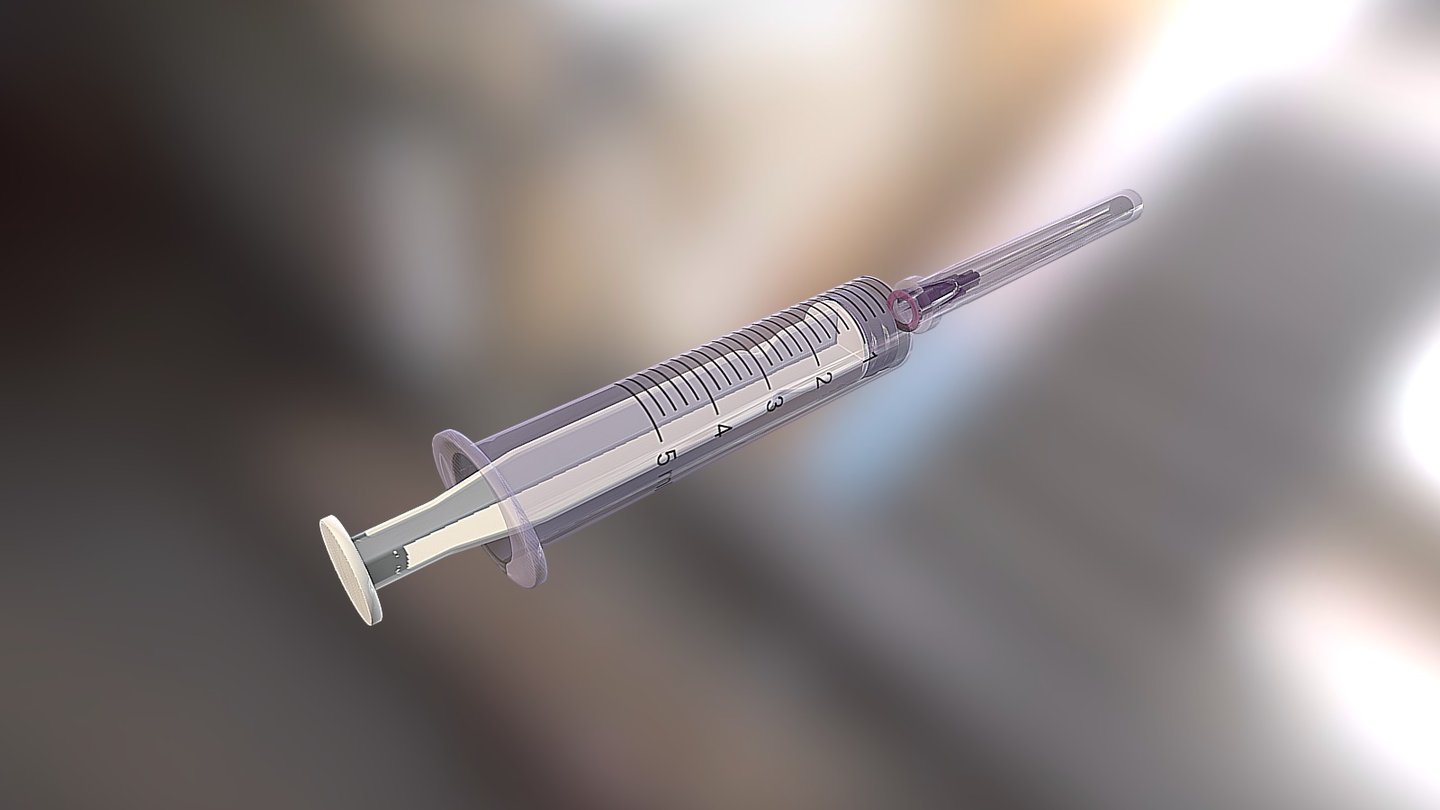 Syringe 3d model