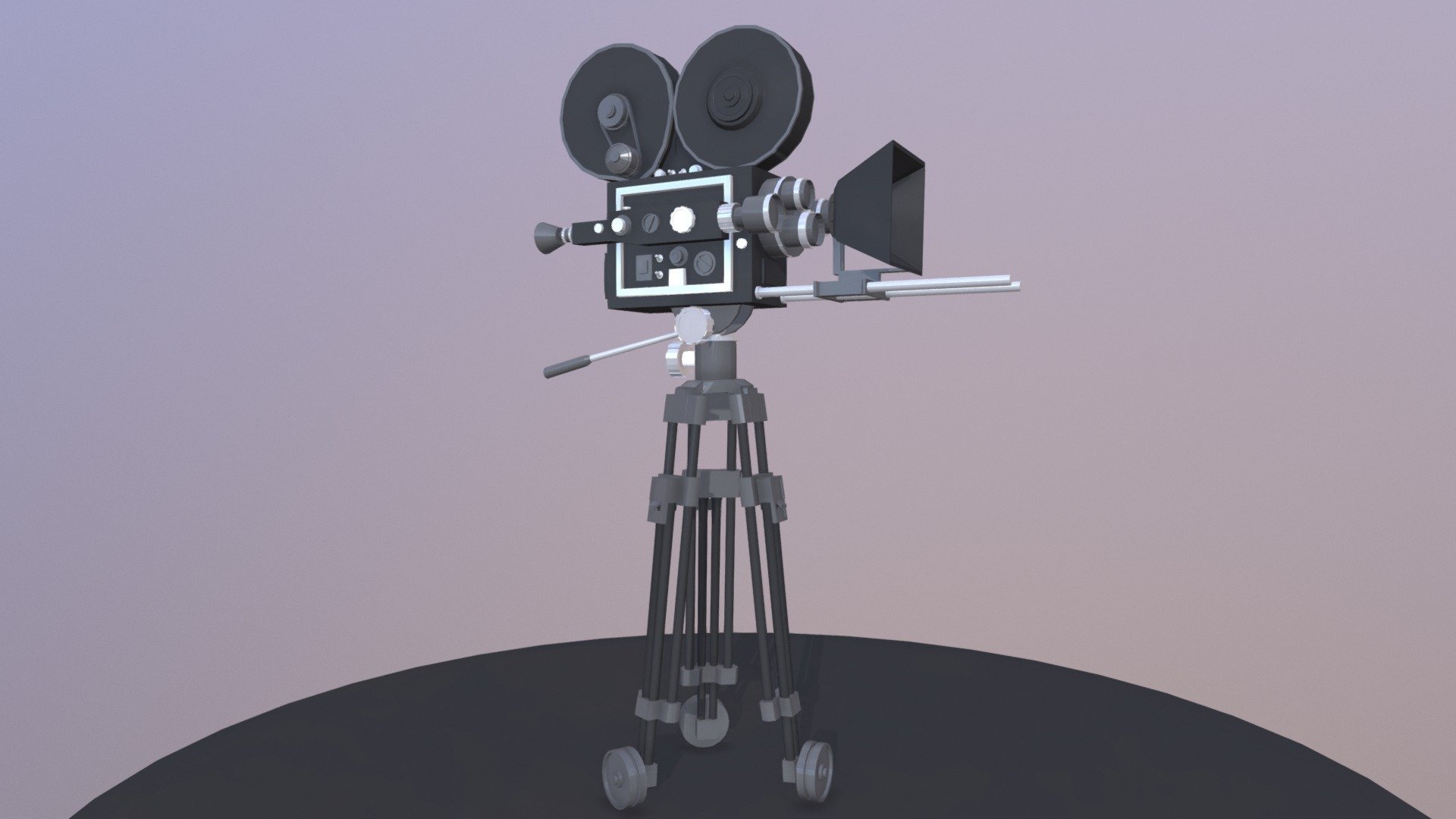 Vintage Camera 3d model