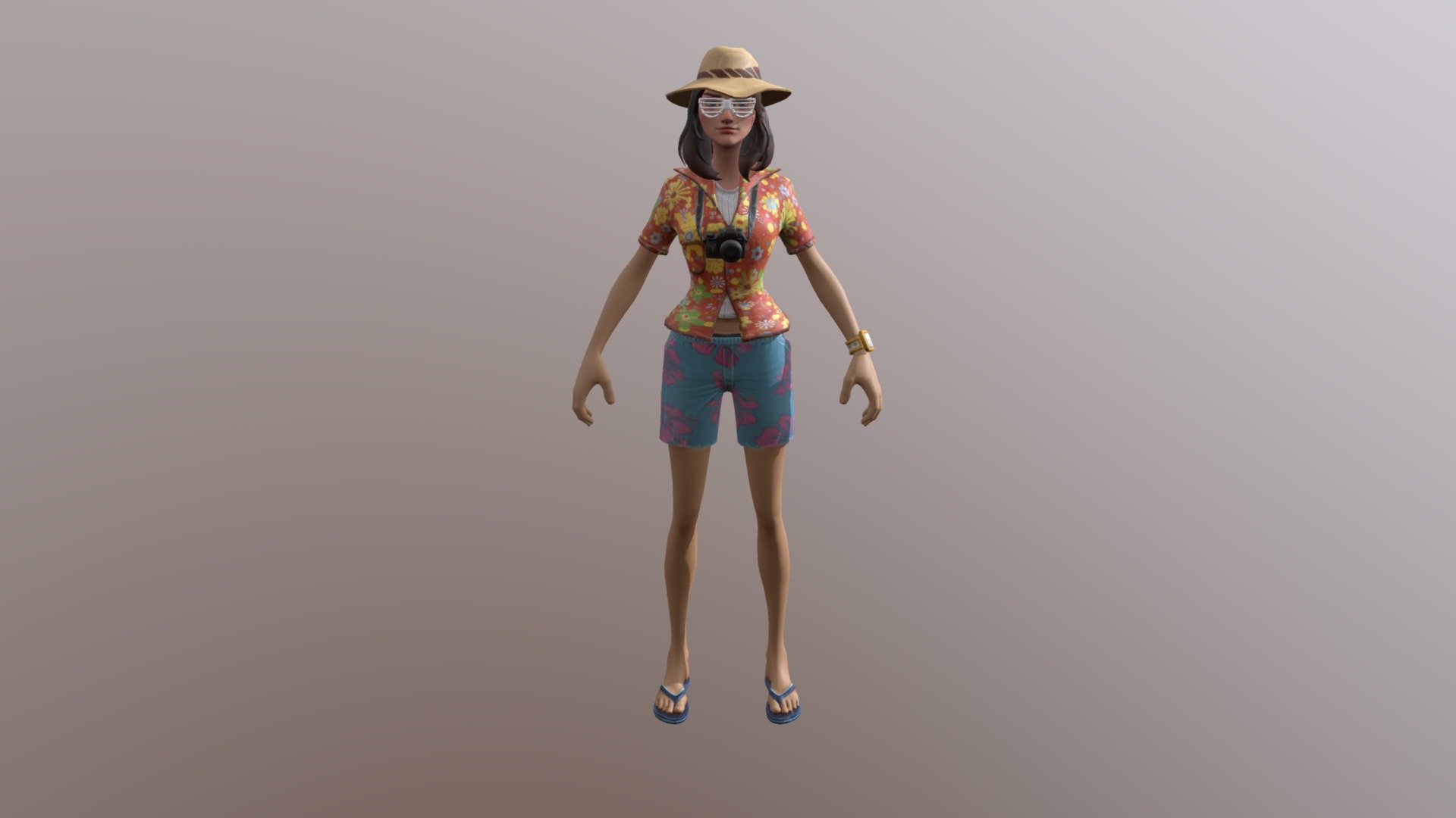 Hawaiian 3d model