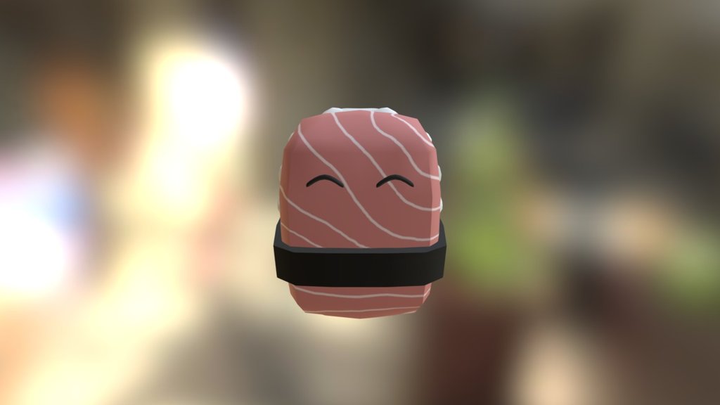 Sushi 3d model