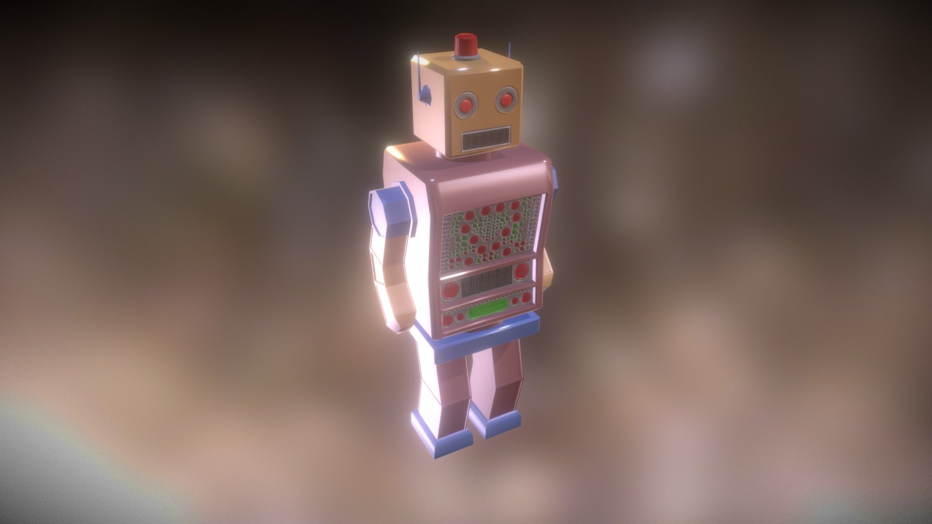 Space Toys 3d model