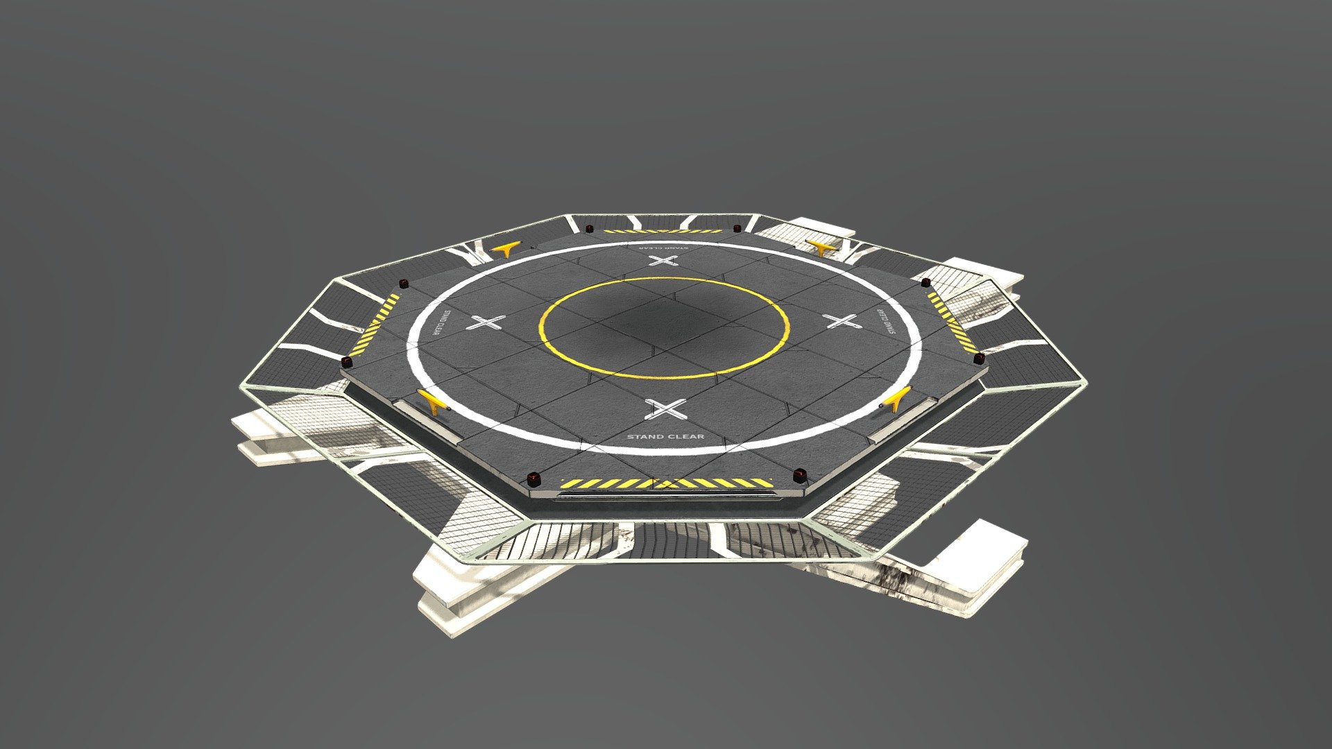 Landing Pad 3d model