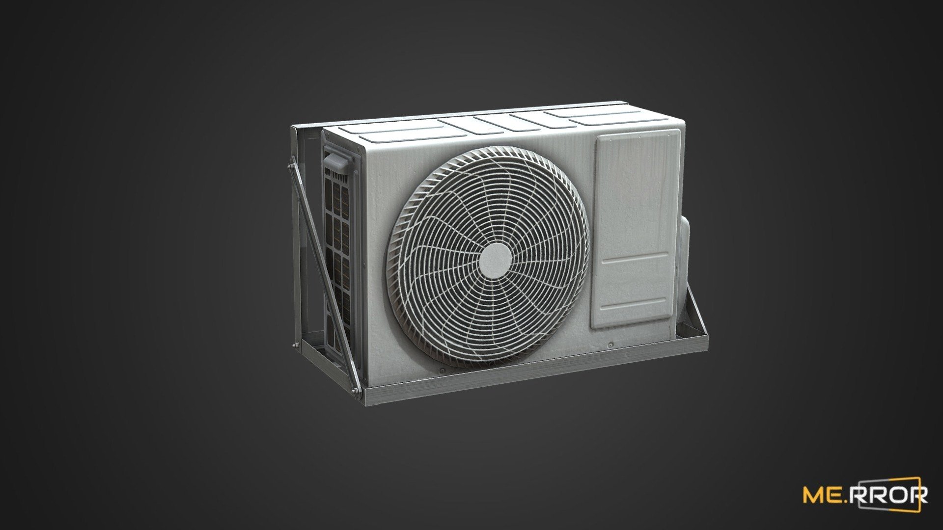 Photogrametry Outdoor unit of Airconditioner 3d model