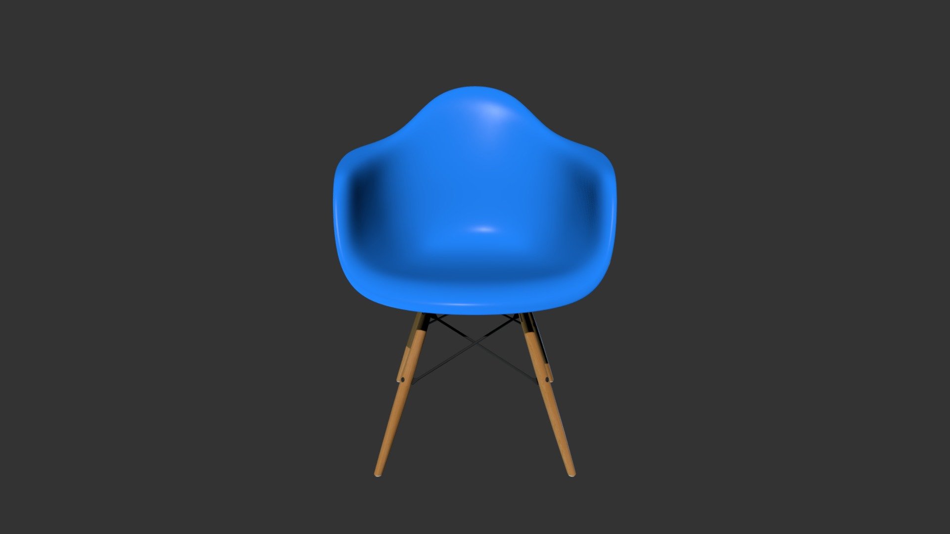 Chair Wood 3d model