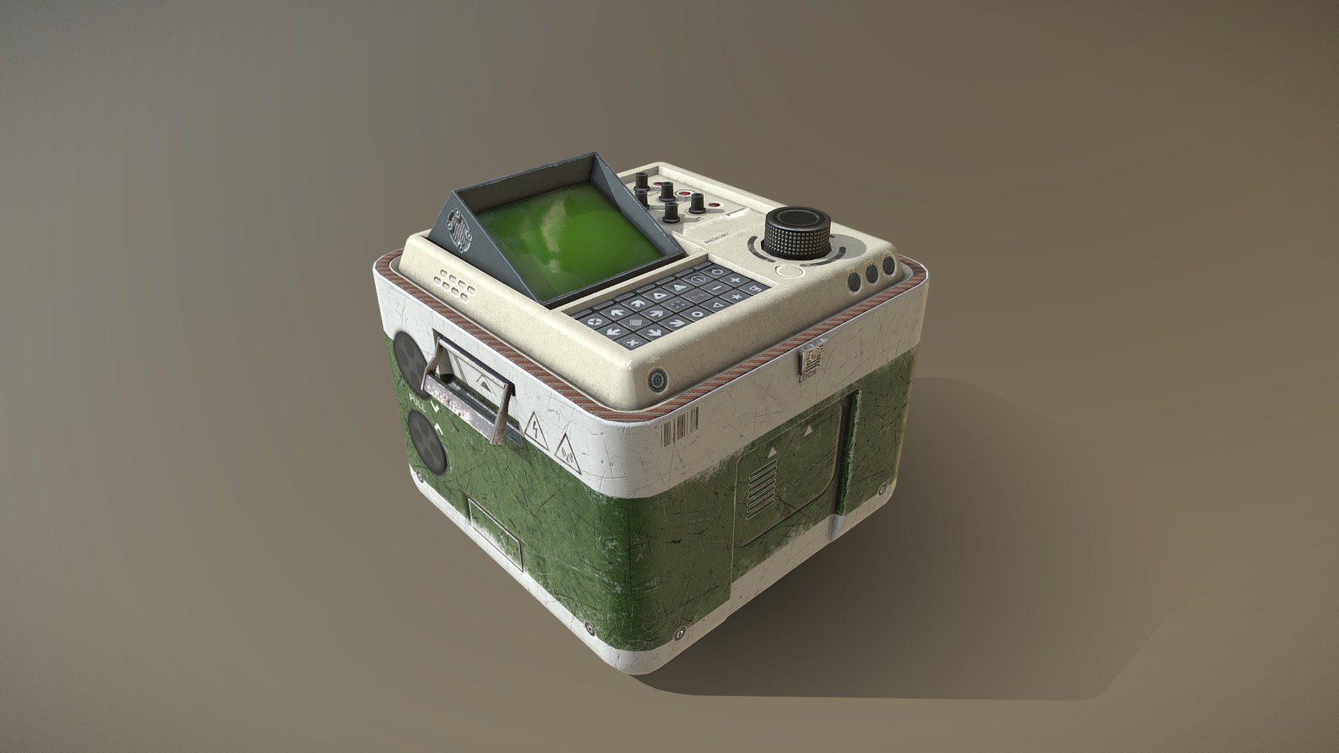 Tech Crate 3d model