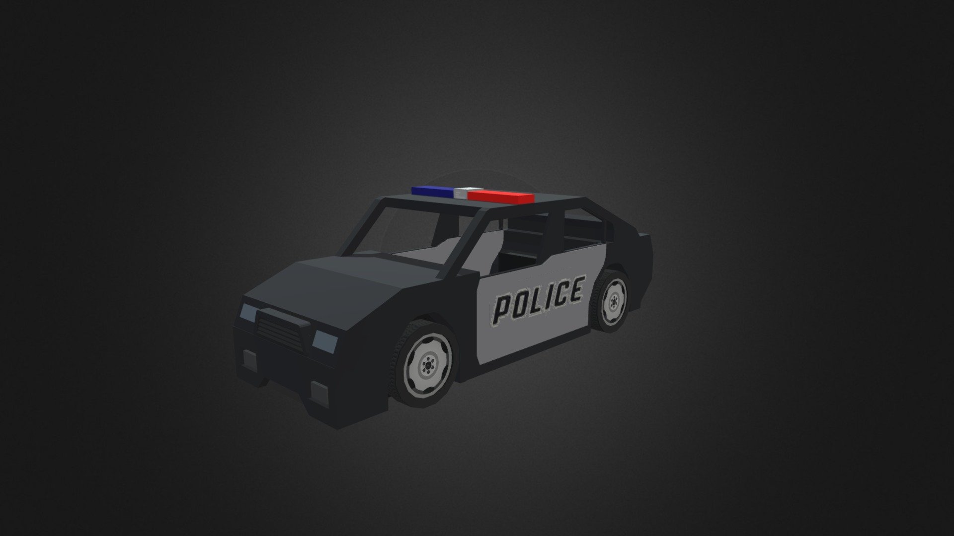 [VEHICLES] Police Car 3d model