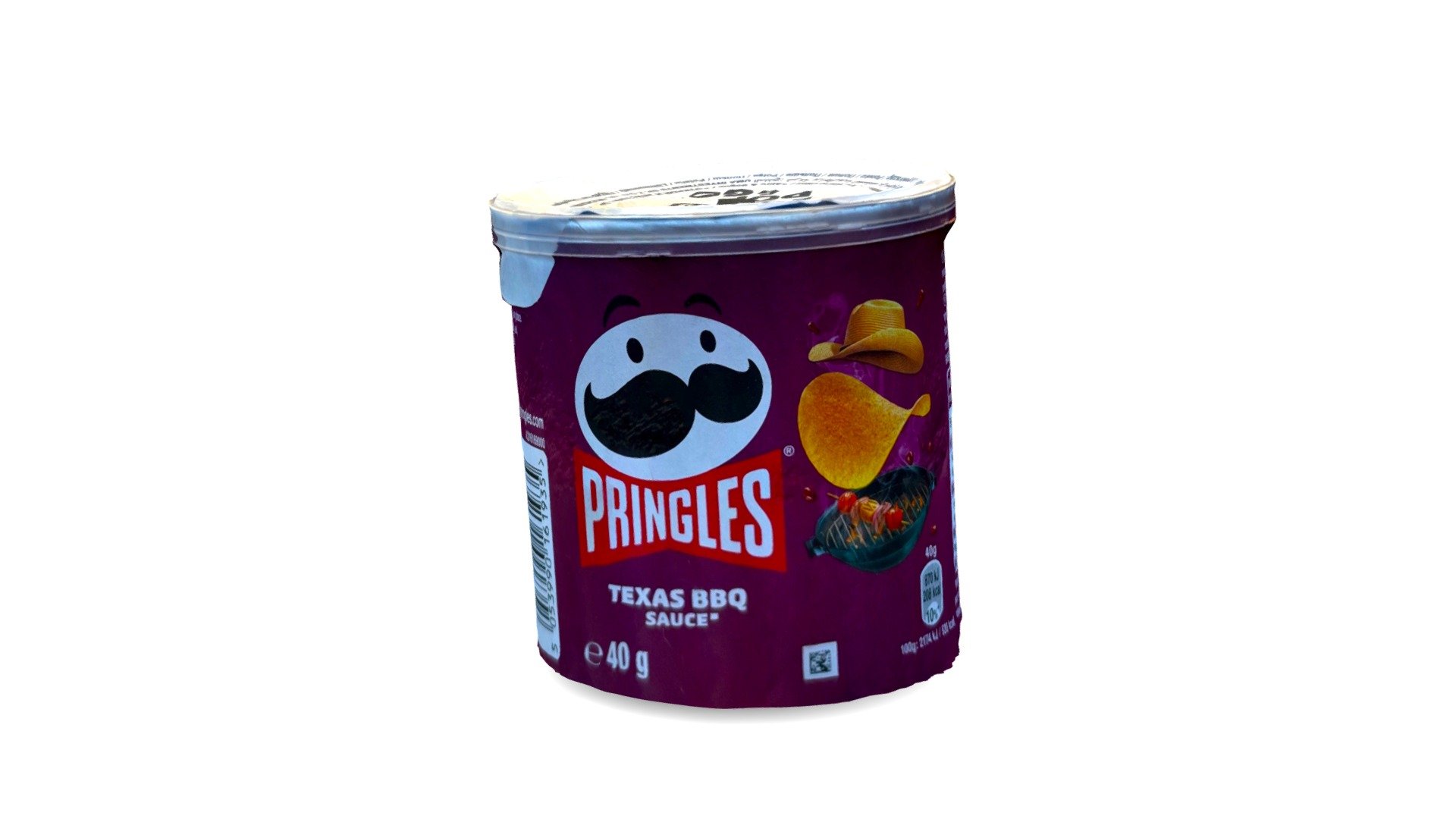 Pringles Texas BBQ Sauce 3d model