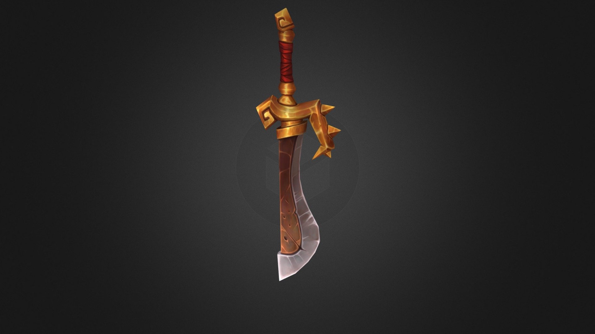 basic sword 3d model