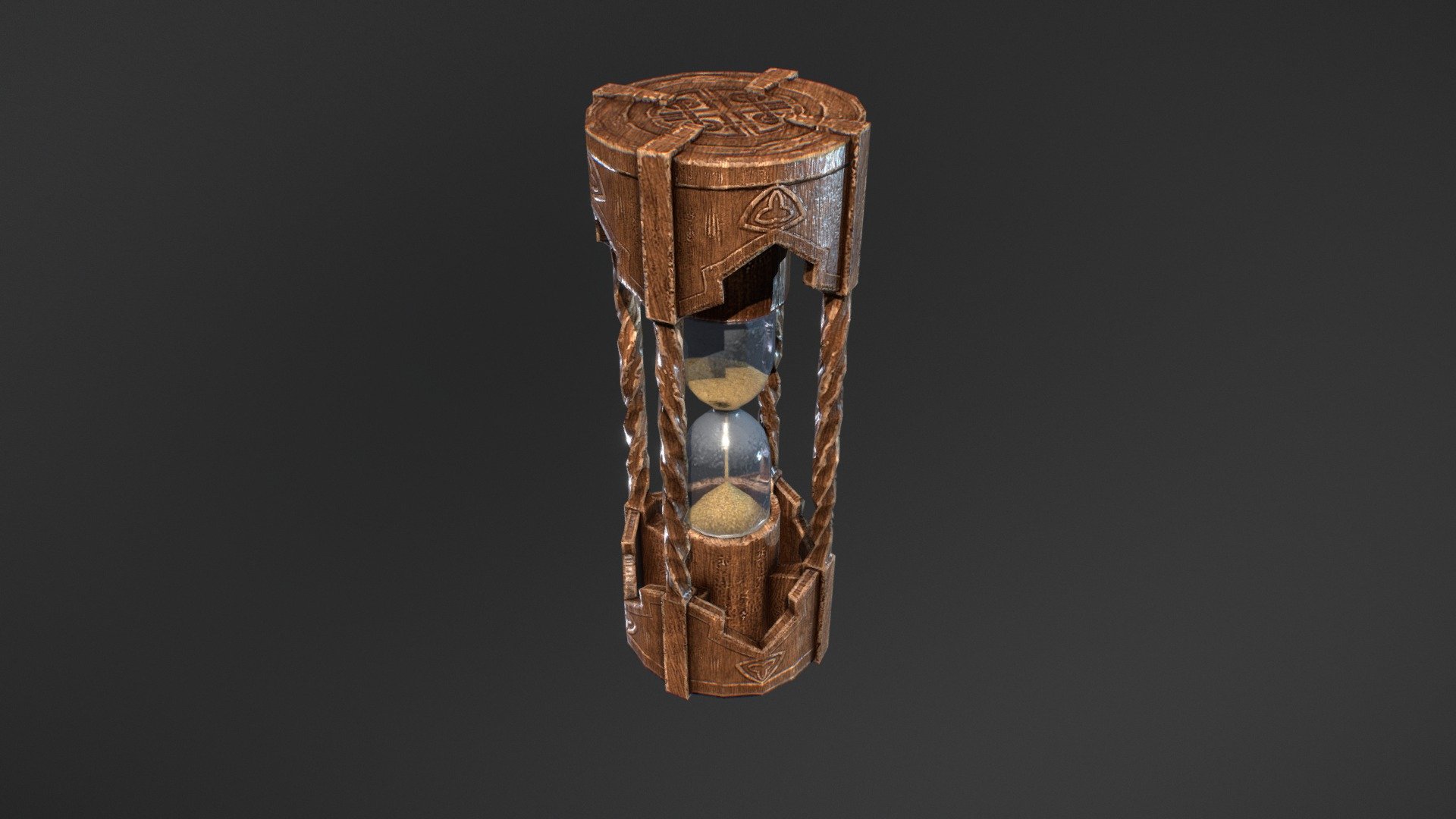 Hourglass 3d model