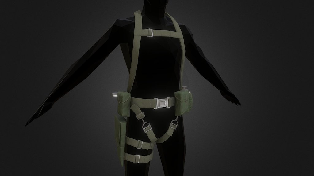 Carrier Belt (SV) 3d model