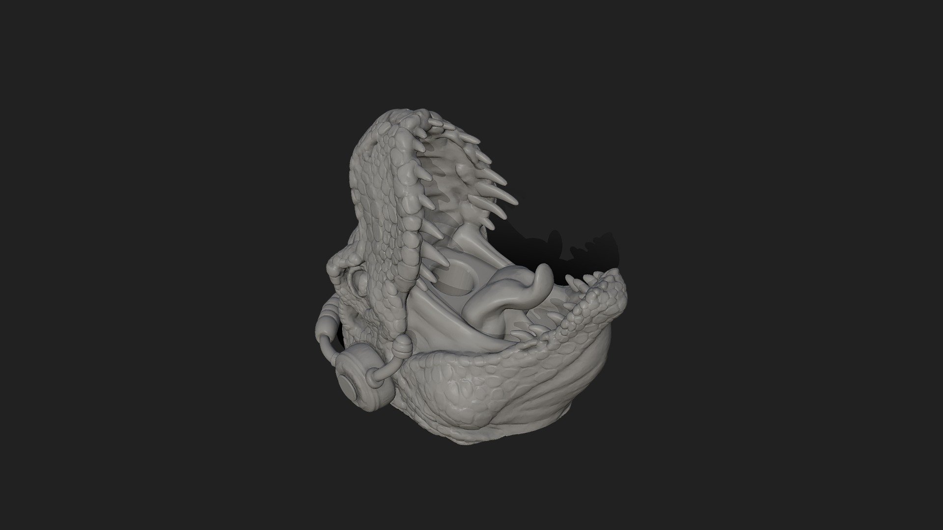 Dinowacomholder 3d model