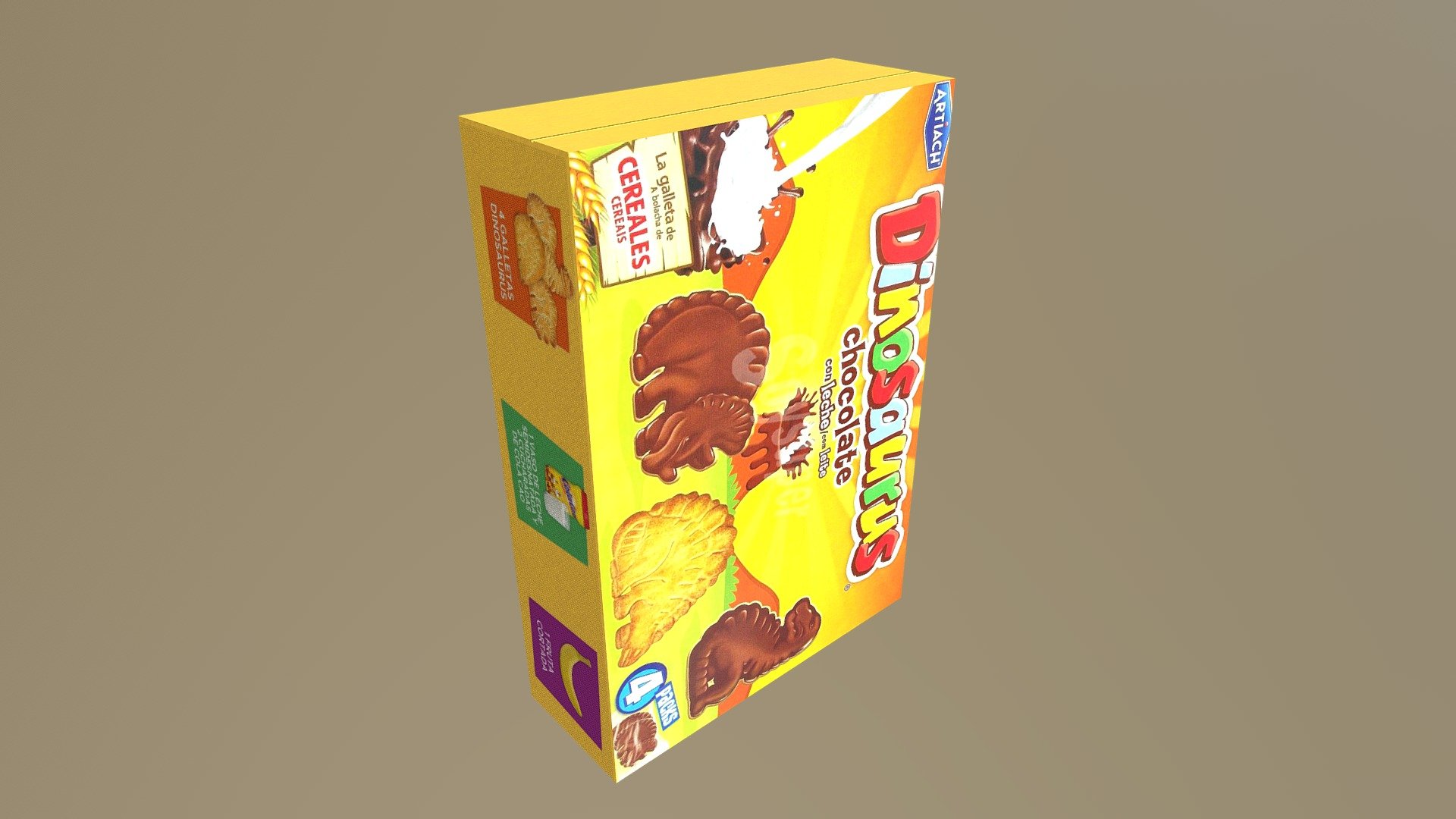 Galletas Dinosaurus 3d model