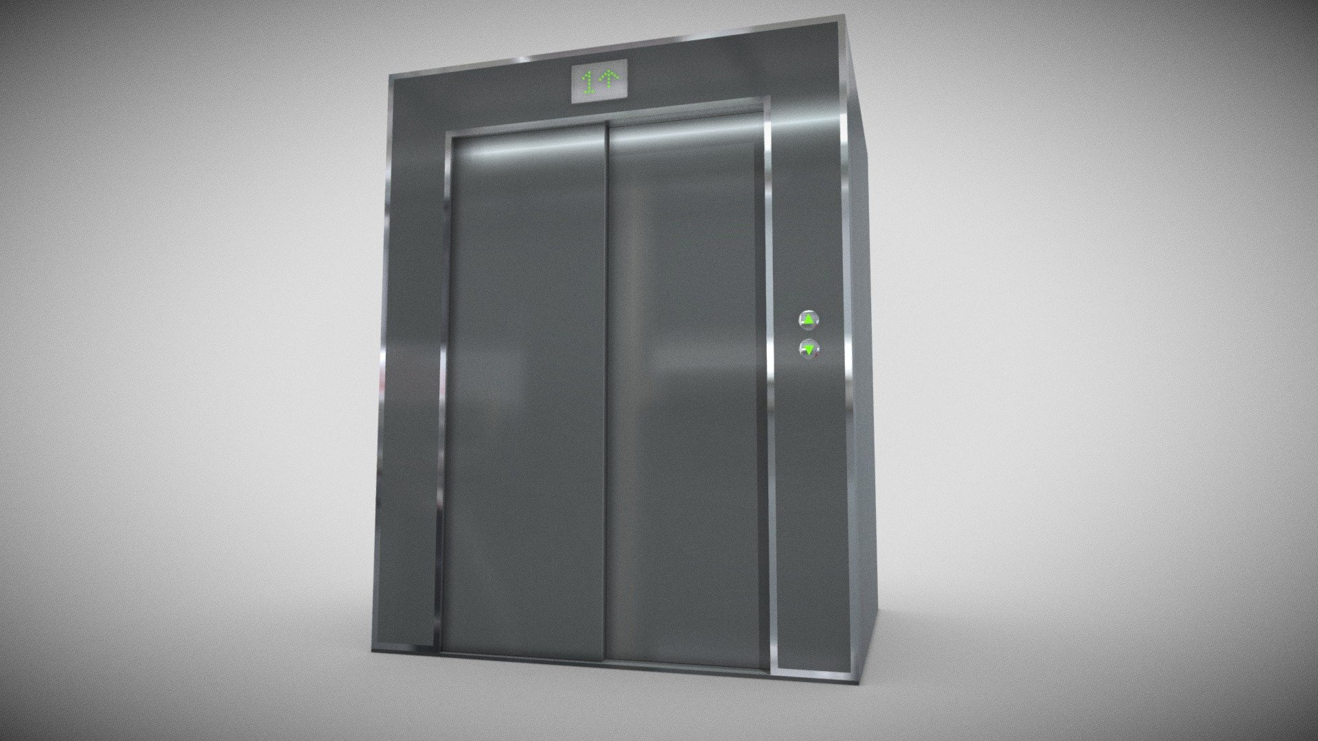 3D Elevator 3d model