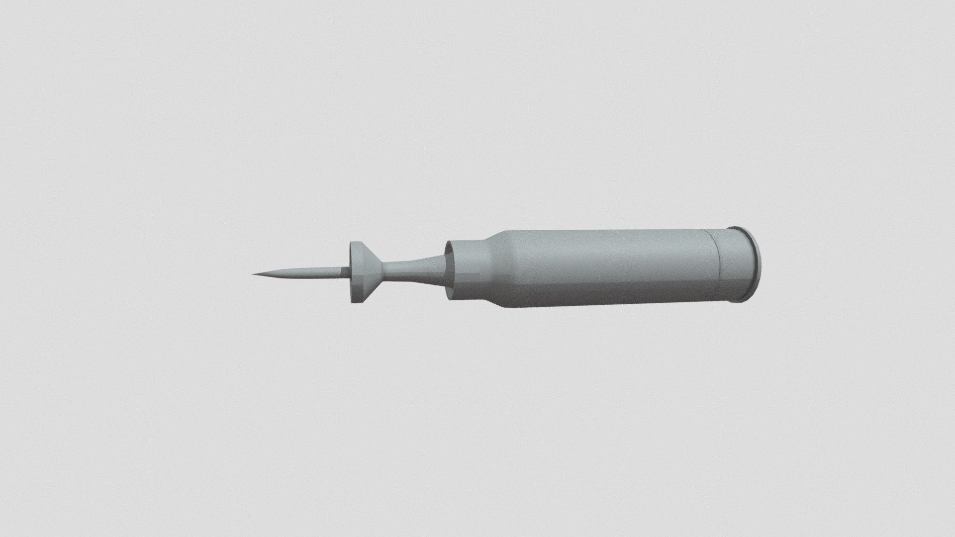 Modern Tank Shell 3d model