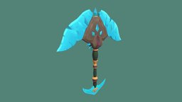 Ornate Gem Axe