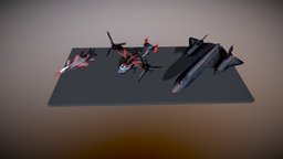 LowPoly Planes