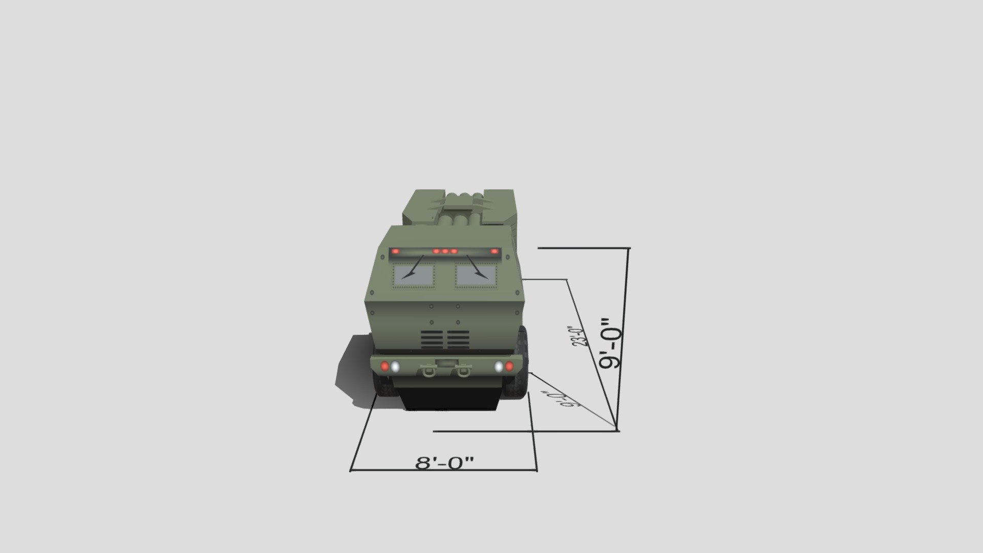 Himars v2_5 3d model