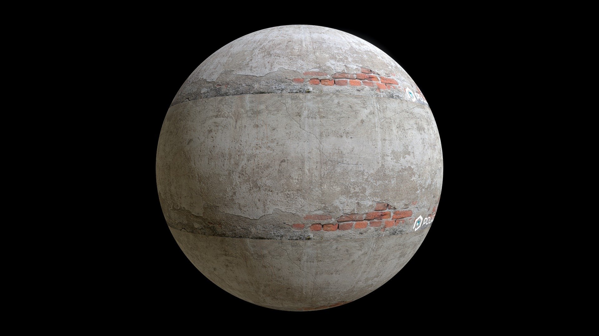 Grunge Wall 016 3d model