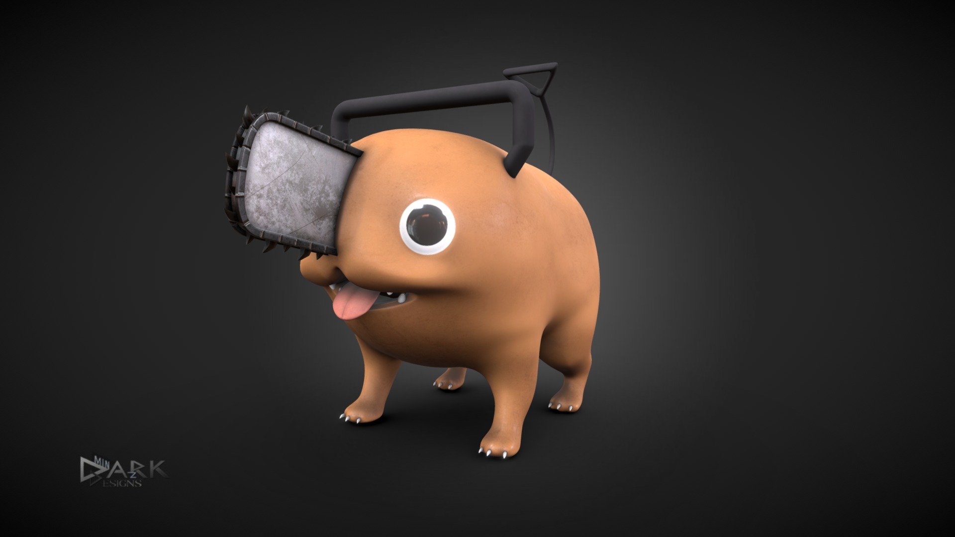 Chainsaw man 3d model