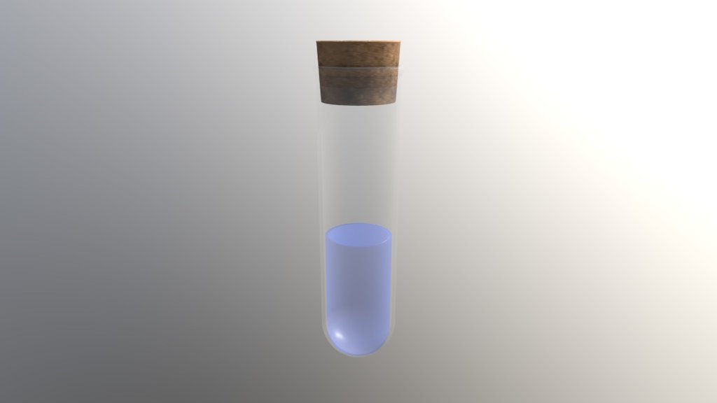 Flask 3d model