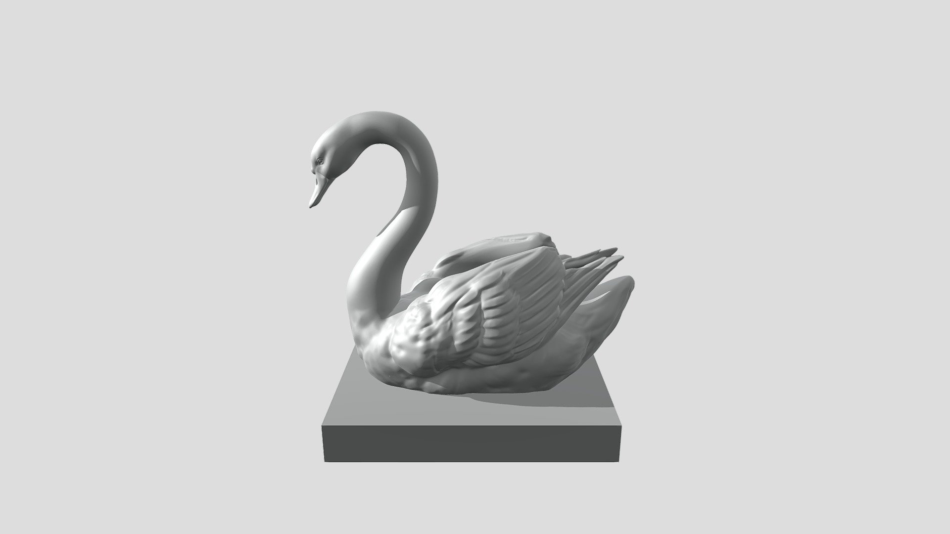 Swan 3d model