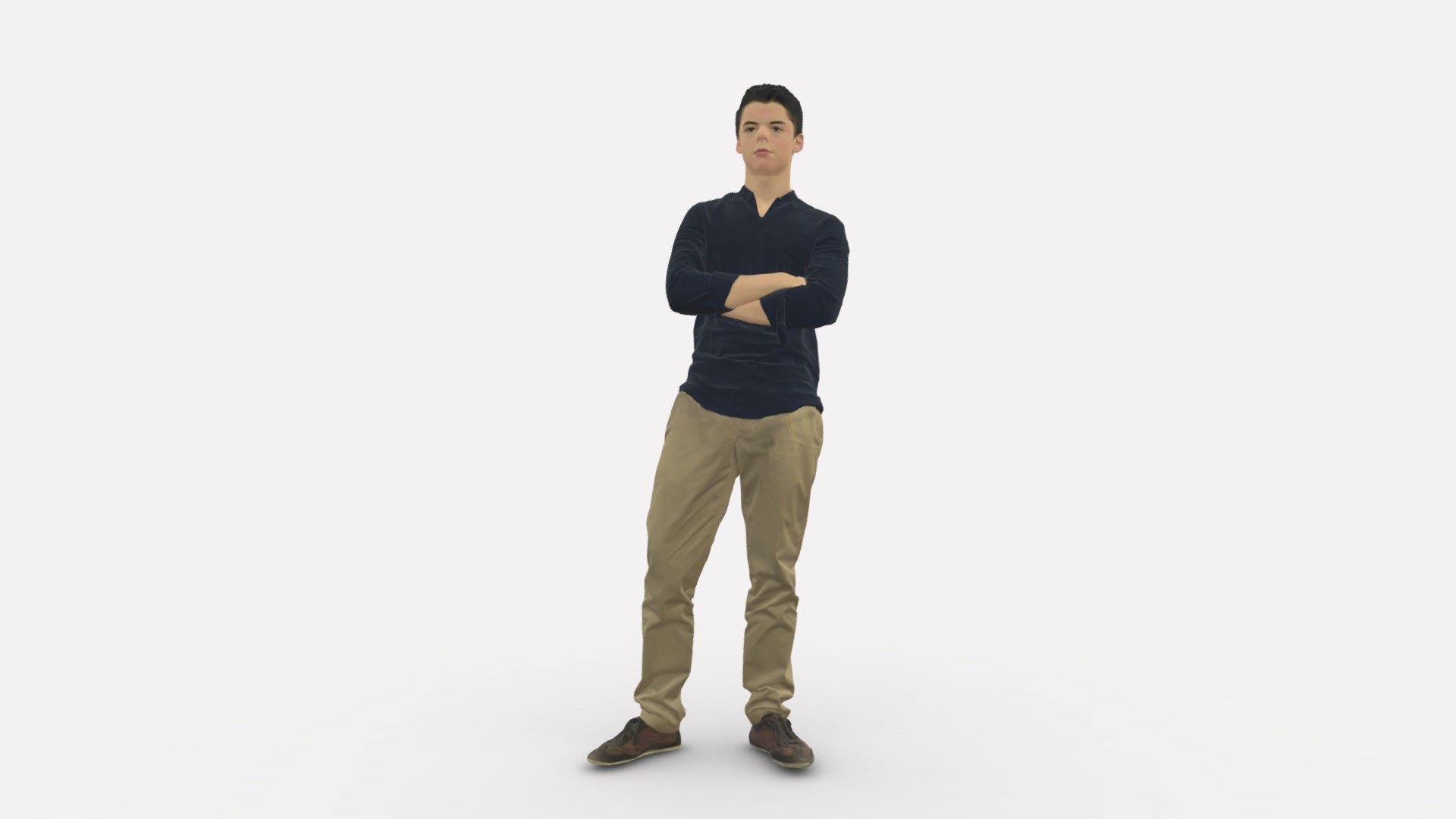 Man In Pose 01156 3d model