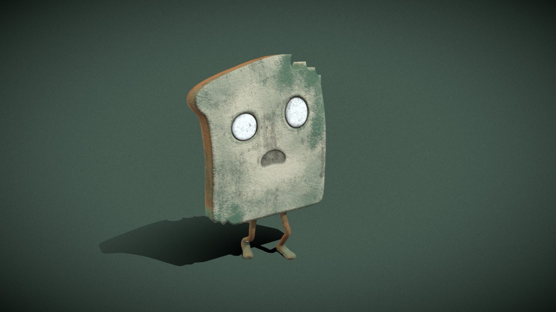 Zombie Bred 3d model