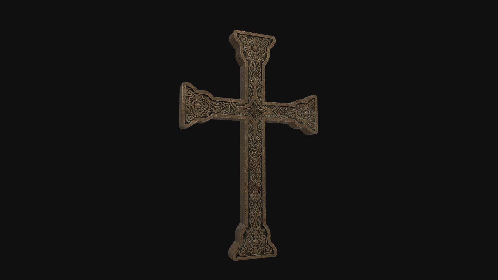 Crucifix 3d model