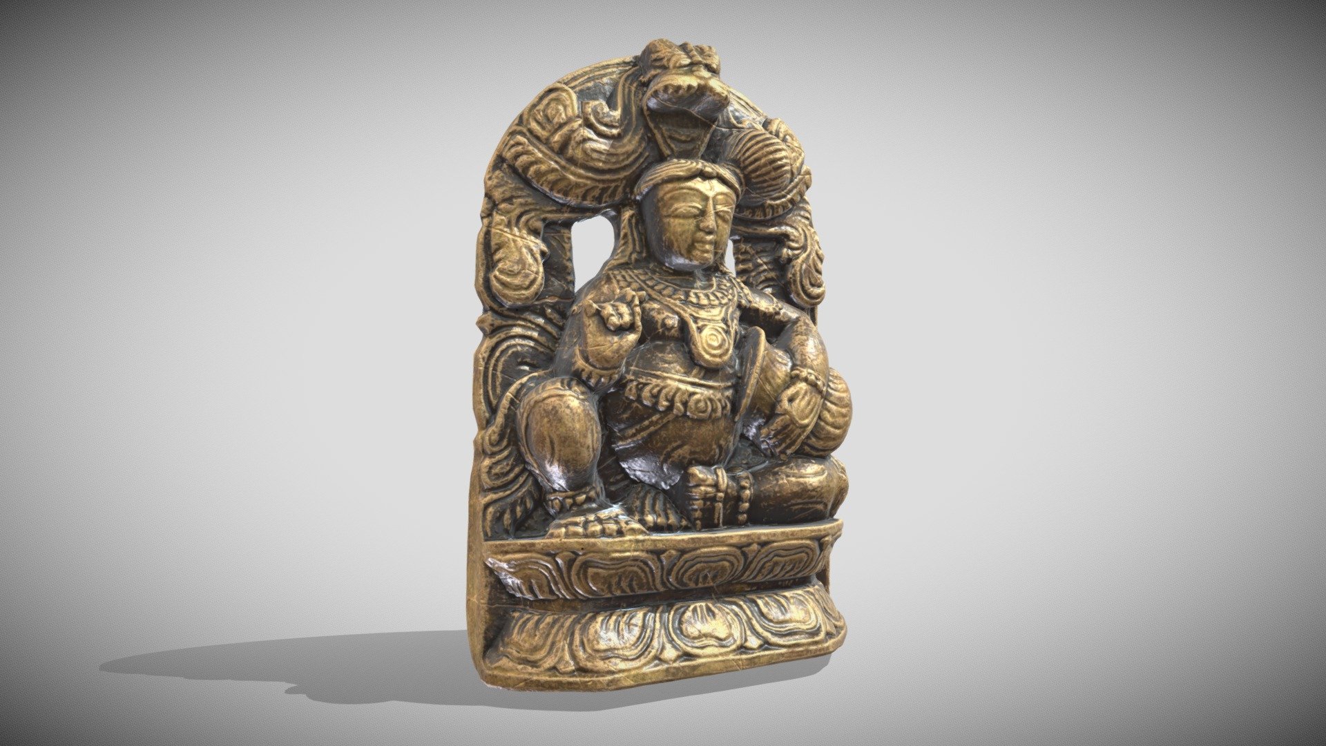 Indian God 3d model