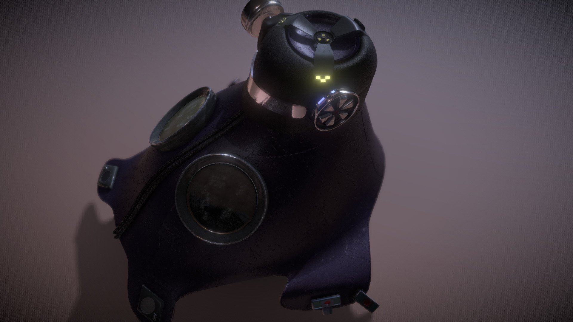 Gas Mask (Kaiman) 3d model