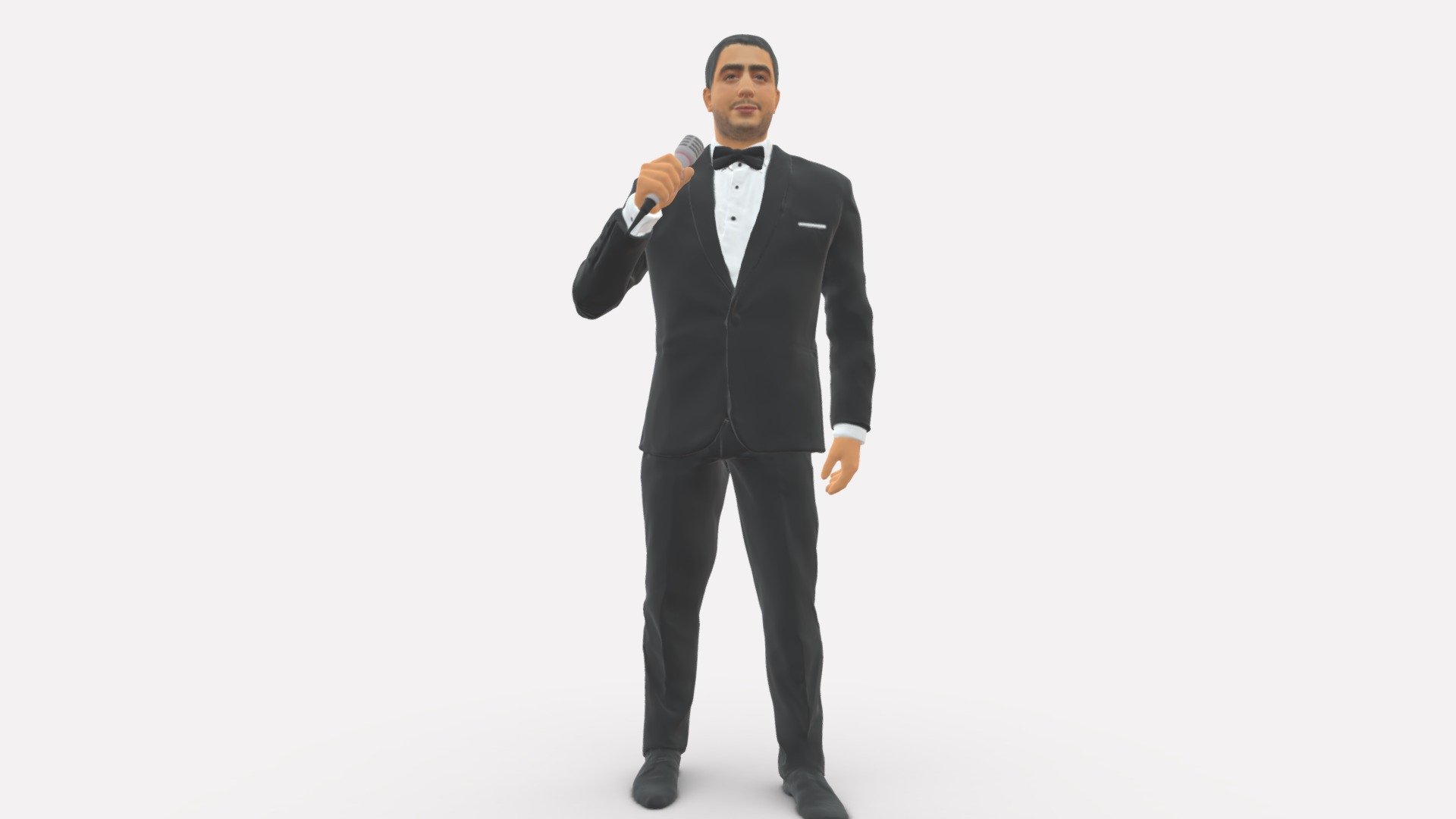 Man In Pose 0288 3d model