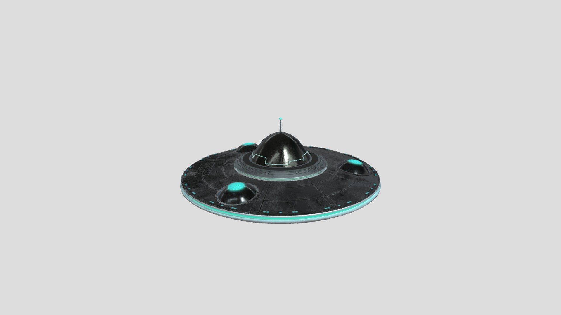 UFO 3d model