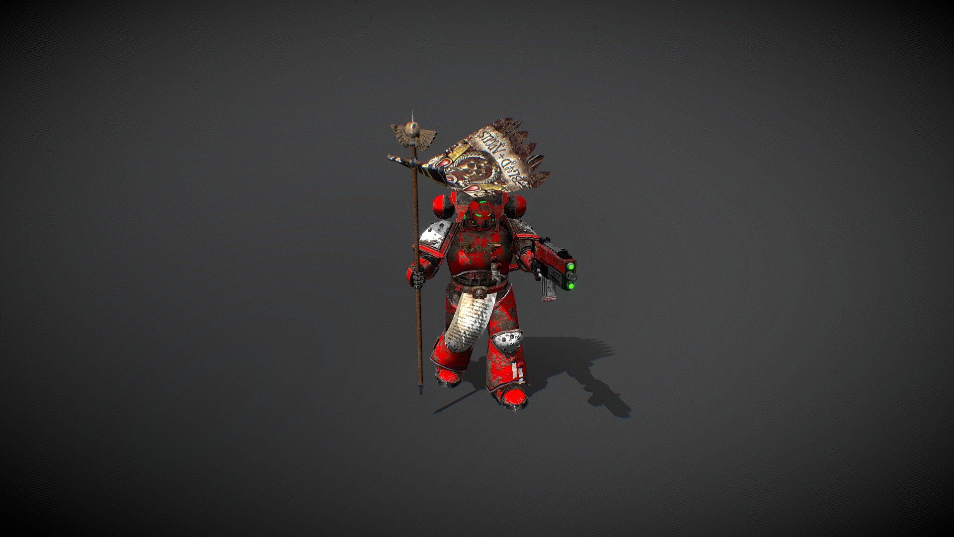 Space Marine 3d model