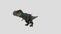 Demon T-rex full texture