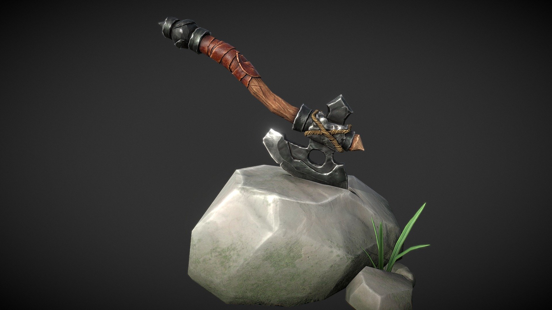 Stylized Axe 3d model