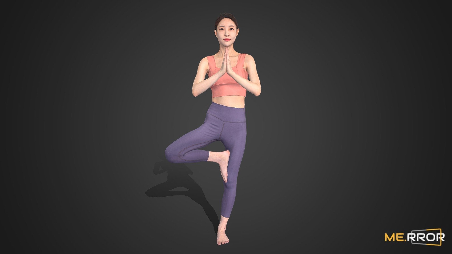 [Game-Ready] Asian Woman Scan_Posed 13 3d model