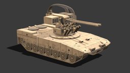 Tank Low-Poly # 5