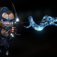 Chibi Hanzo (Overwatch)